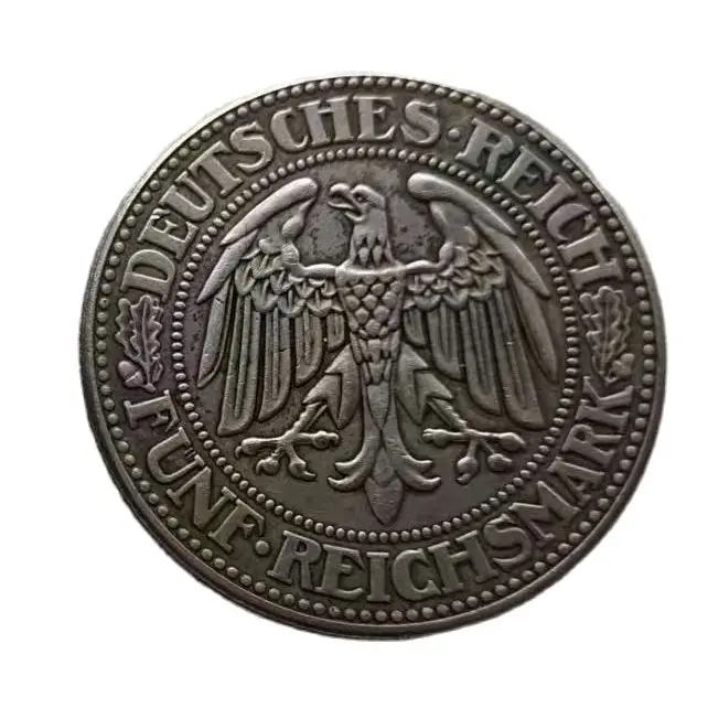

1932 / 1933 Германия, 5 знаков, сделано в реальной серебряной фотокопии