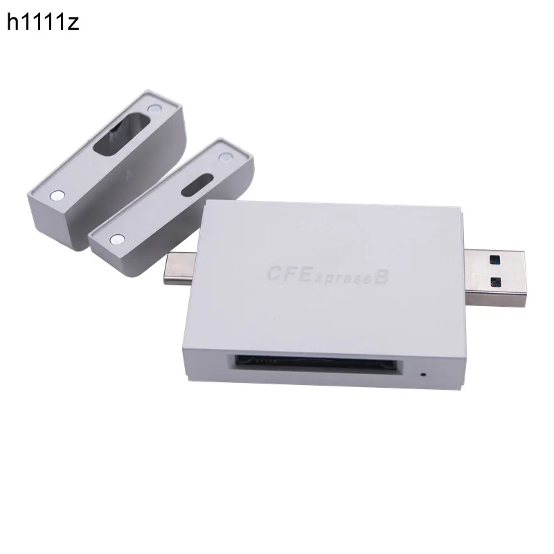 

Кардридер USB CFexpress, Type B, USB 3,1 + Type C, USB, 10 Гбит/с