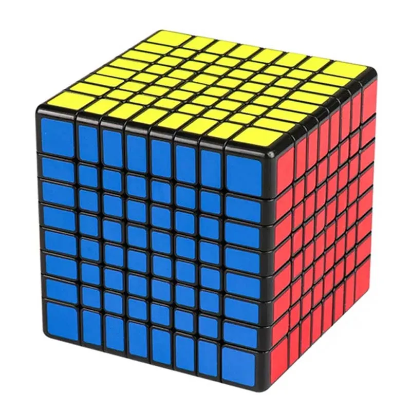 Набор Magic Cube Meilong 8 Вариаций — 8x8 7x7 6x6 5x5 4x4 Красочные И Черные Головоломки Speed Для