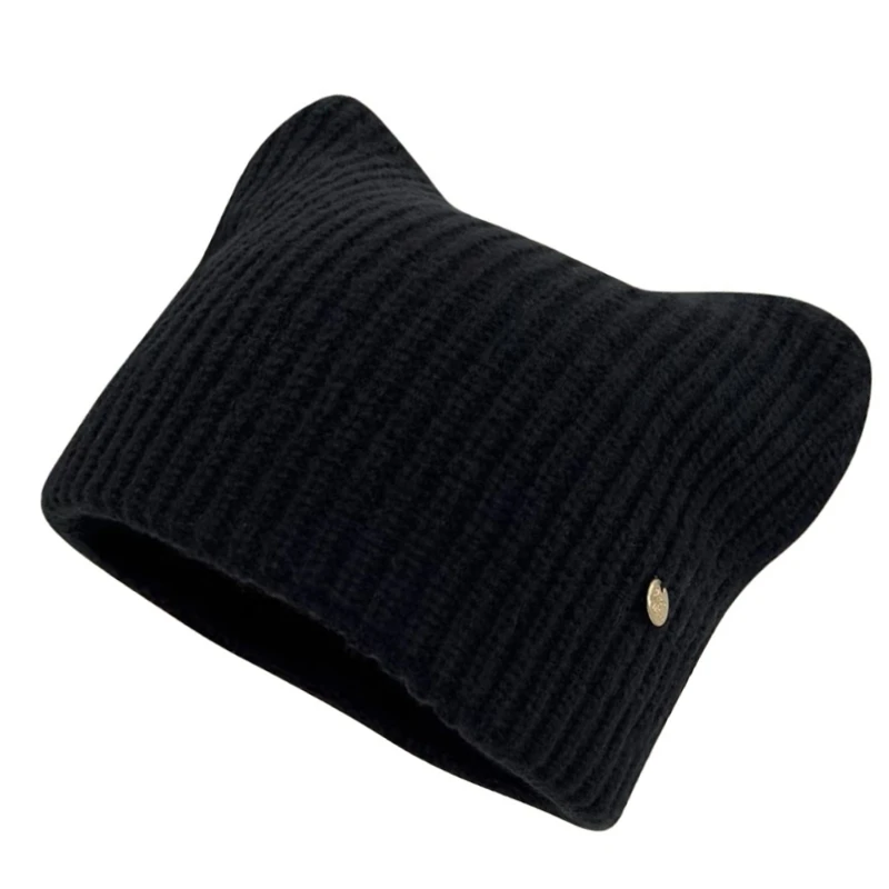 652F кошачьи уши Shpe шляпа для взрослых и подростков ручной работы полая дышащая