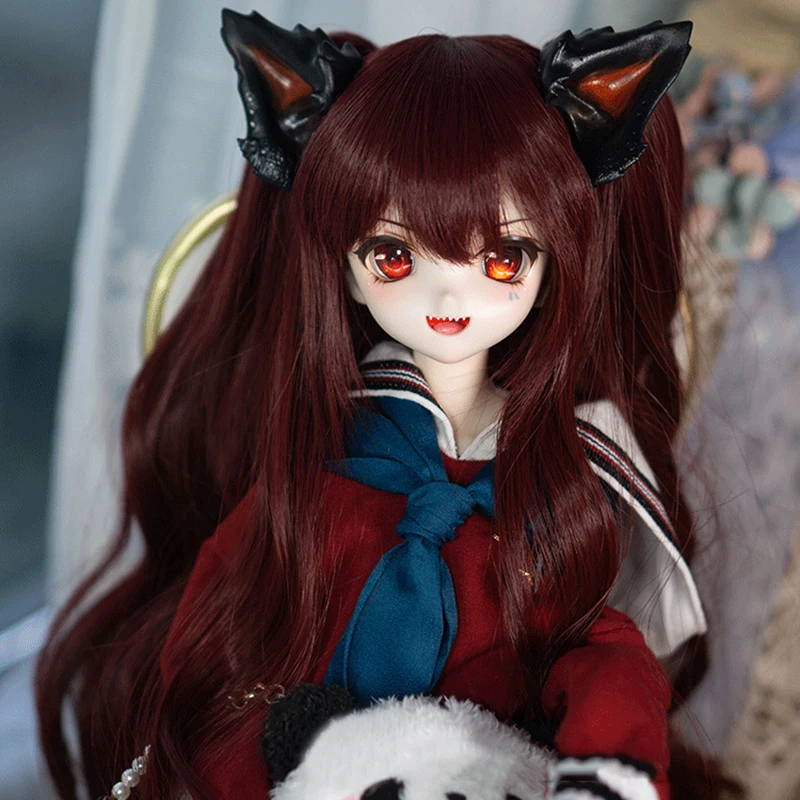 Двух измерениях Стиль парик для 1/3 1/4 1/6 BJD MD диск сверхвысокой плотности цвет