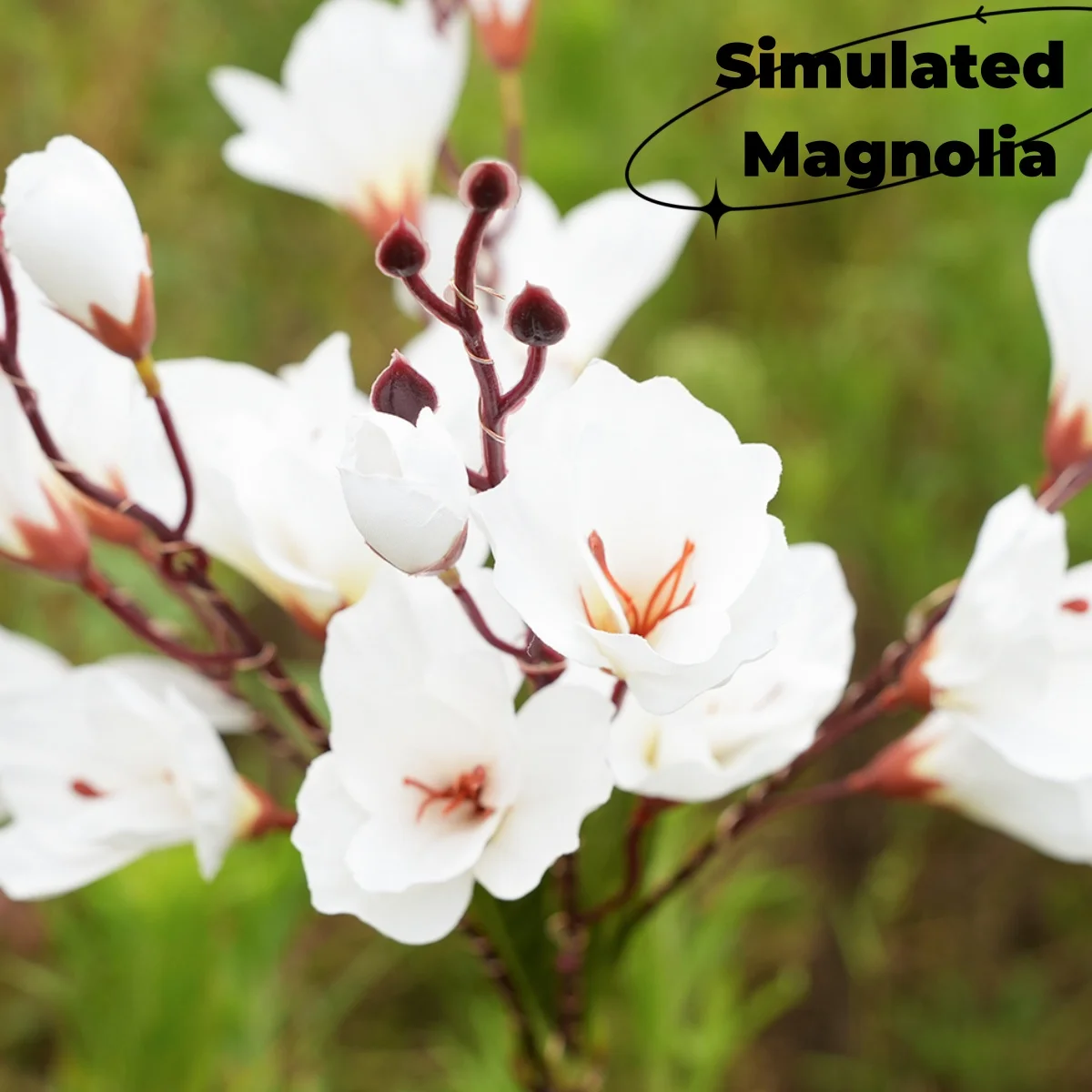 Водонепроницаемая Светодиодная Лампа С Цветком Магнолии На Солнечной Энергии