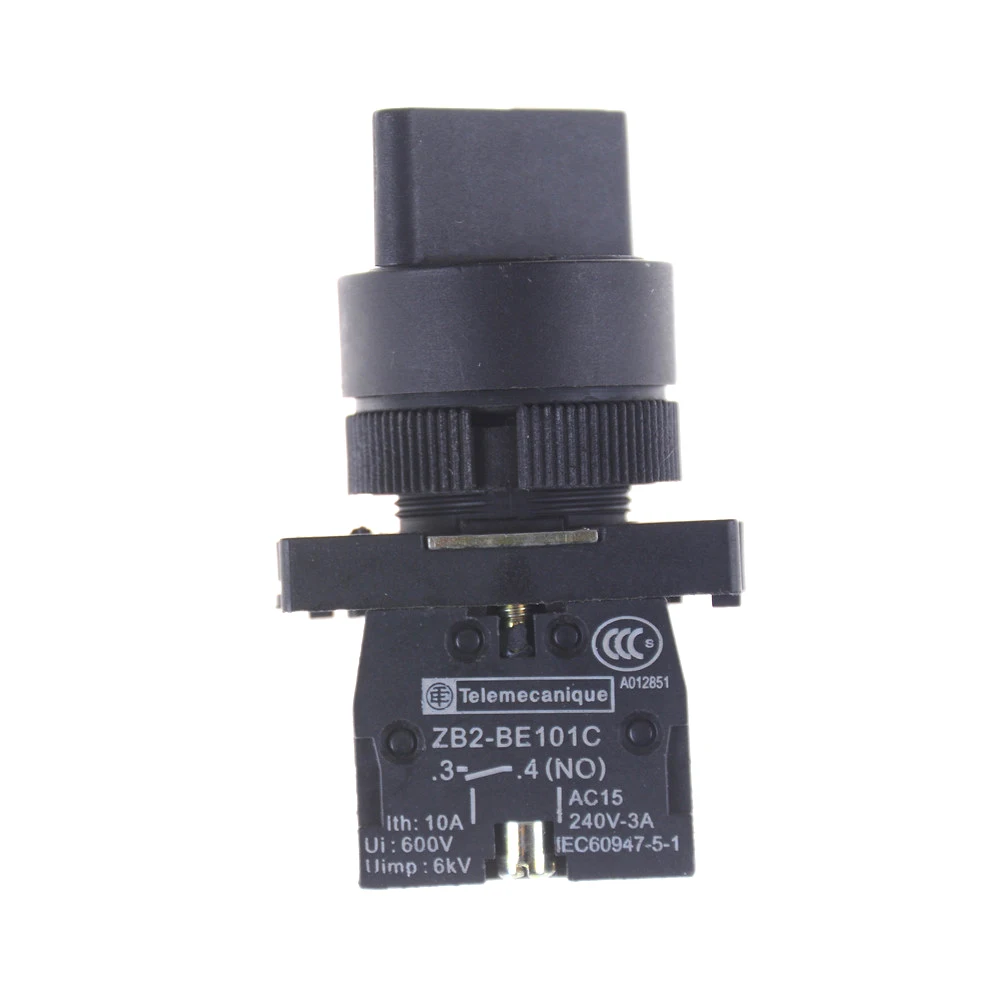 

On/Off 2 Position Rotary Select Selector Switch 1 NO (Normal Open) 10A 600V AC XB2-ED21 Rotary Switches
