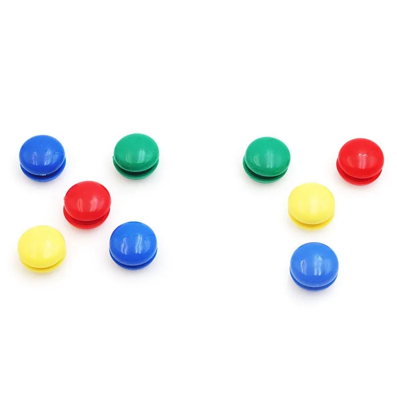 10 шт. красочные магниты на холодильник круглый магнит офис наклейка для детей