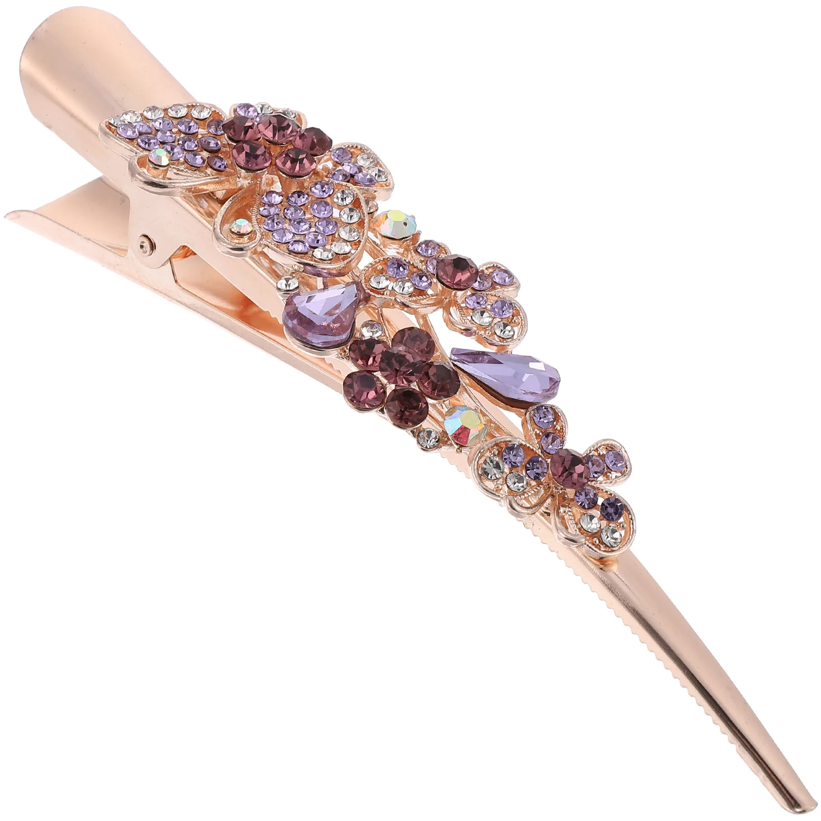 

Womens Hair Clip Vintage Hairpin Teen Girls Rhinestone Hair Accessory Large Hair Barrette for Party