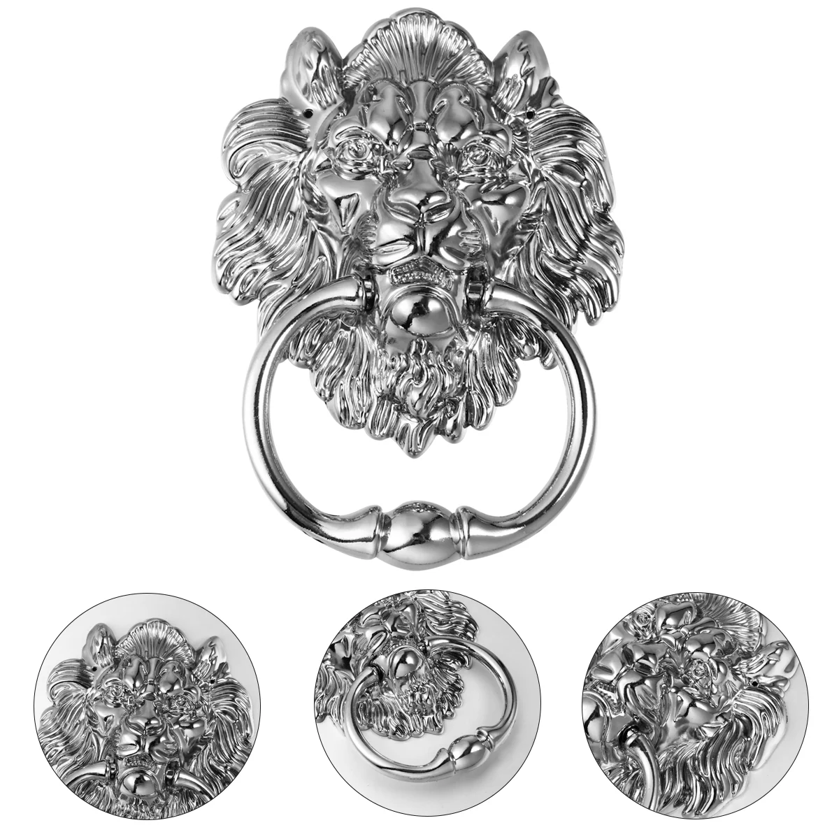 

Door Knockerhead Handle Gate Vintage Knobring Bronze Knockersfront Silver