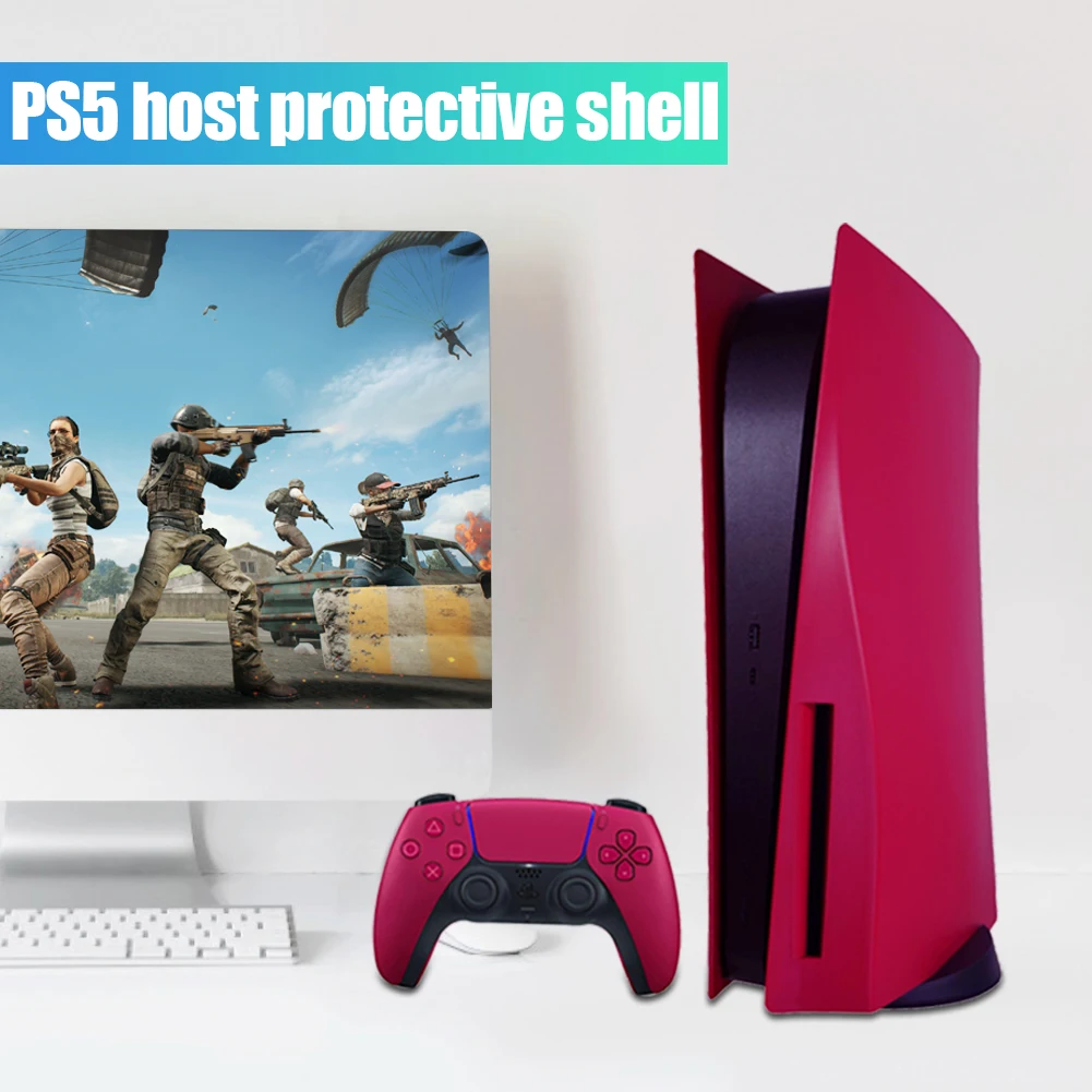 

Чехол для игровой консоли Cosmic Red PS5 с защитой от пыли
