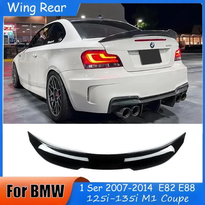 Автомобильный задний спойлер для BMW 1 Ser 2007-2014 E82 125i-135i M1 Coupe PSM стиль багажник губа