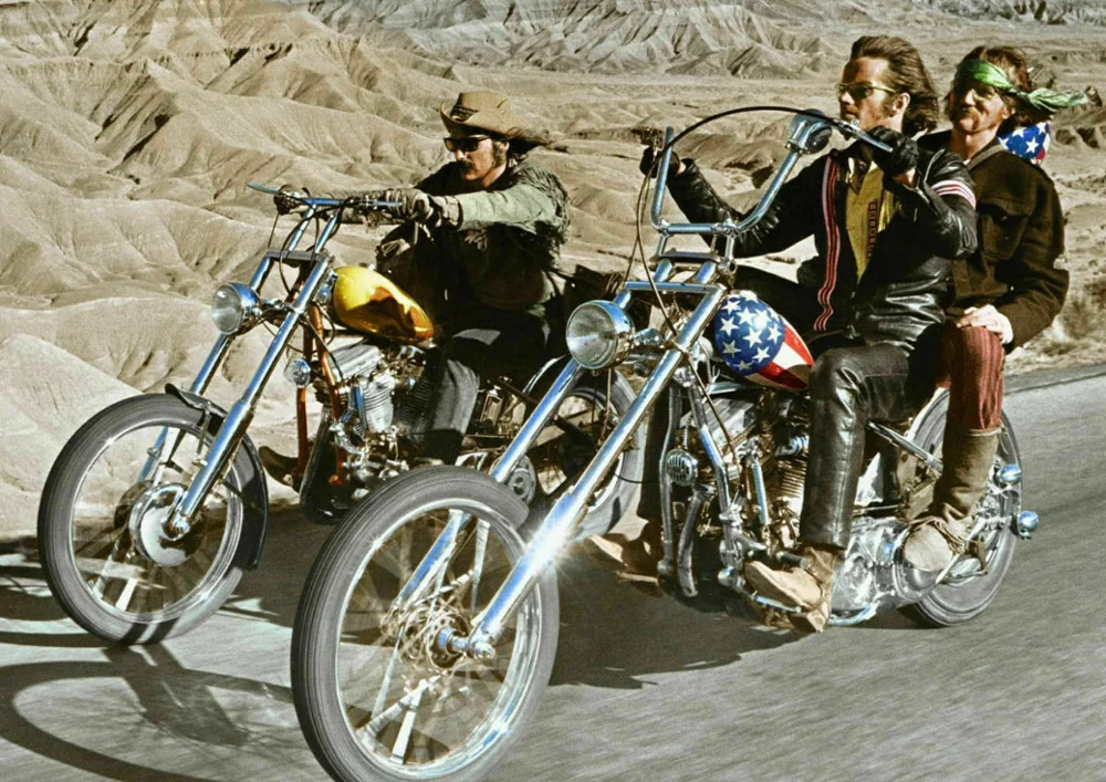 

Easy Rider 1969 Classic Movie Print Art Canvas Poster For Living Room Decoration Home Wall Decor Picture