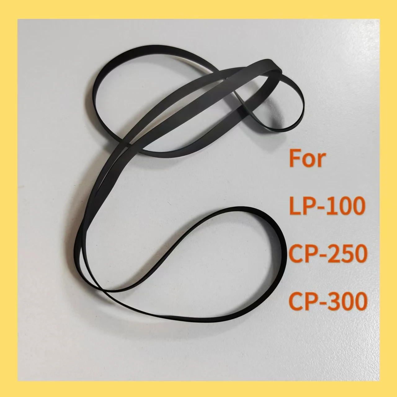 Ремень для проигрывателя TAYA LP-100 CP-250 CP-300 черный сменный ремень