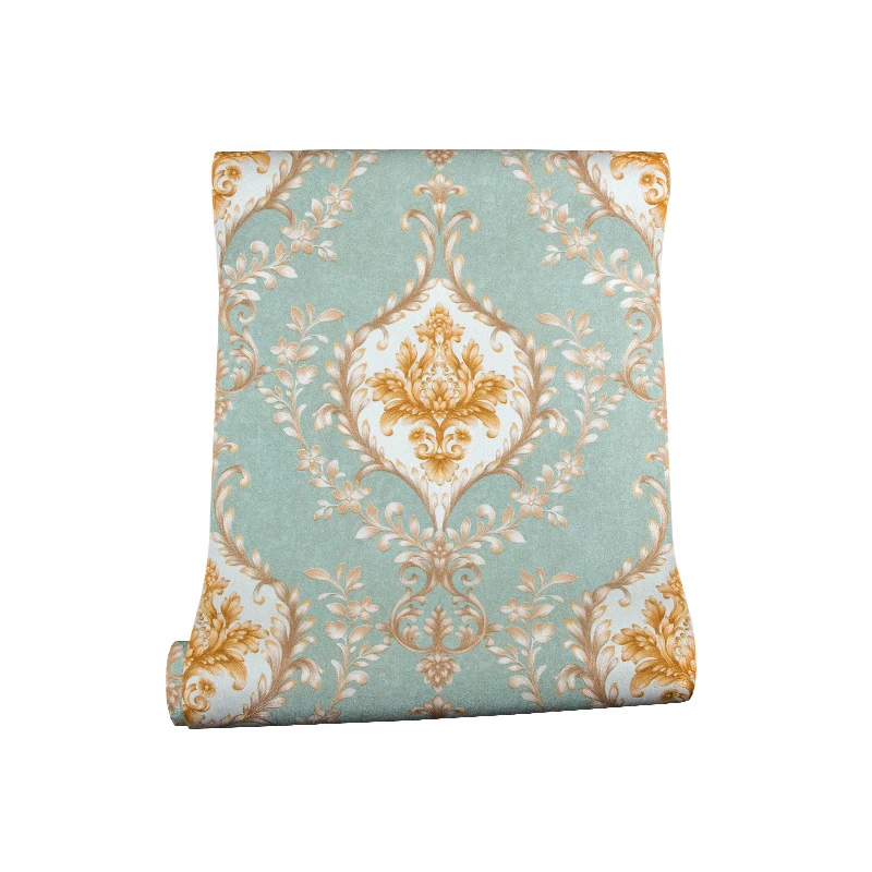 Обои в европейском стиле 3D стерео Дамаск для спальни гостиной Декор 5 кв. м.