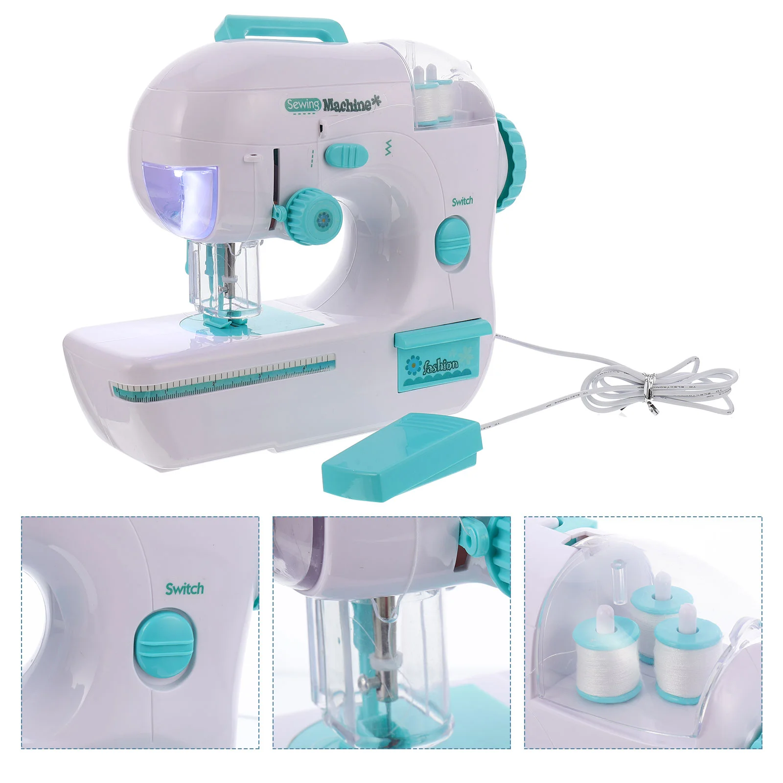 

Sewing Machine Toy Kids Creative Playset Children Gifts Small Toys Educational Kit Interesting