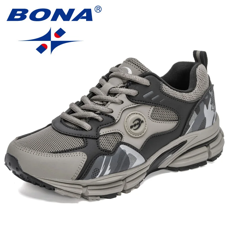 BONA 2022 New Designers Trendy Running Shoes For Women Light Jogging Sneakers Shoes Ladies Outdoor Sports Tennis Shoes Feminimo