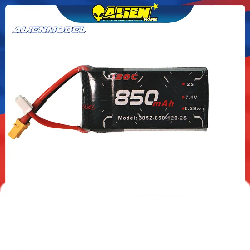 Высокоэнергетический Alienware 850mAh 2S 7 6 V 3S 11 1 120C литиевая батарея LIPO 3-3 5 inch Drone Racing -