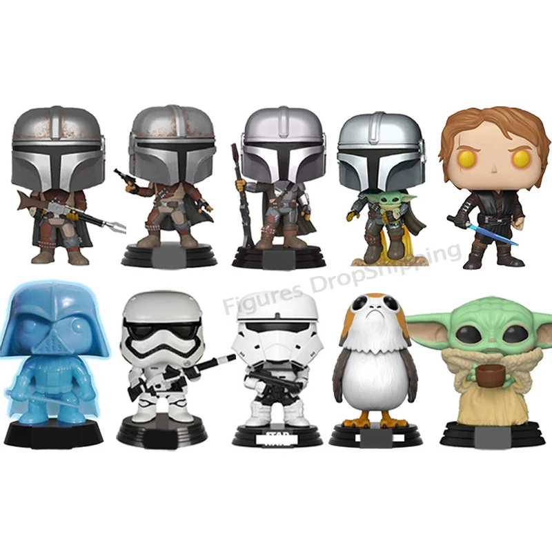 

Star Wars Awakens Figure BB8 Boba Fett Darth Vader Mual Diablo Anakin Space Stormtrooper Chewbacca Action Figure Toys Gift