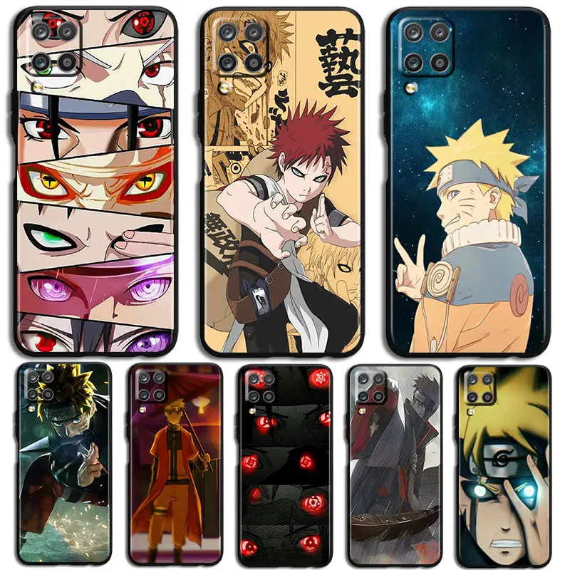 

Naruto anime cool Phone Case For Samsung A32 A52 A52S A72 A02 A22 A03 A02S A03S A13 A53 A73 A23 A13 4G 5G Lite Core Black luxury