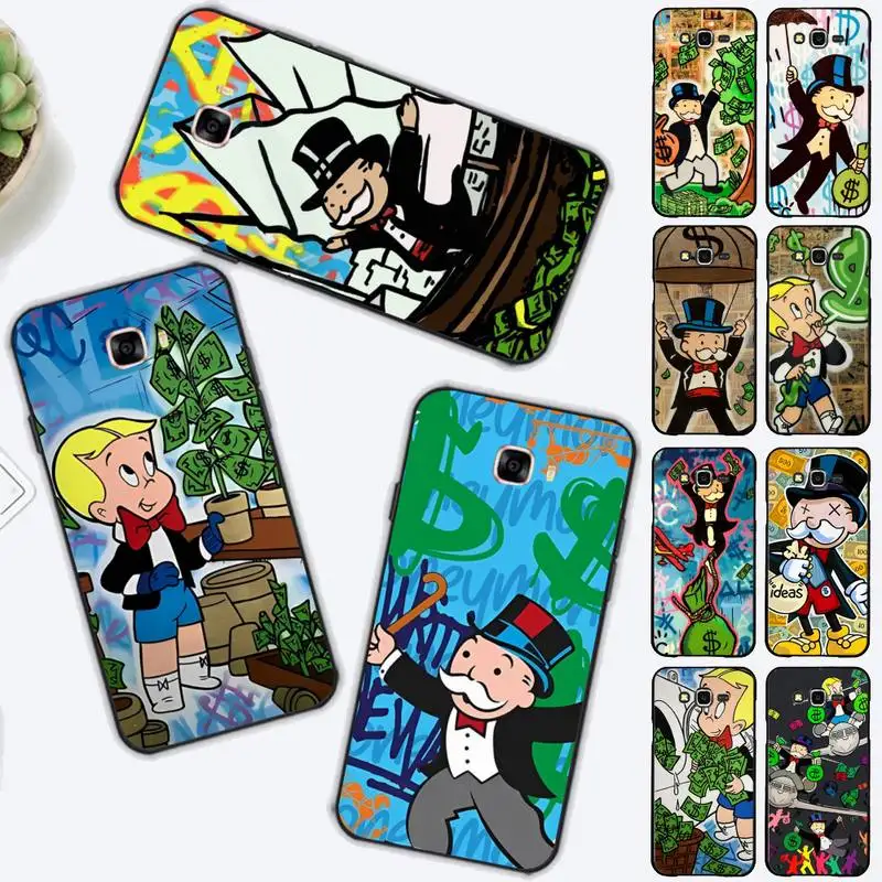 

Uncle Dollar Phone Case for Samsung J 2 3 4 5 6 7 8 prime plus 2018 2017 2016 core