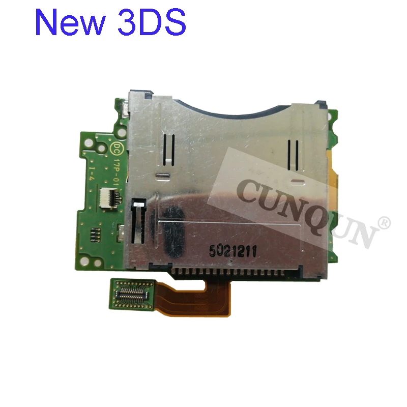 

Original Disassemble Used SD Card Slot Socket Module with Board for New 3DS for Nintend New 3DS Game Console Replacement