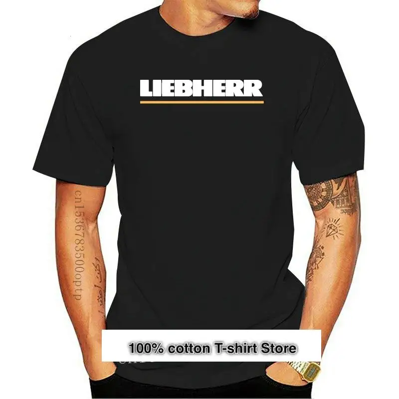 Camiseta negra de grбалансировка конструкции либхер, новинка, унисекс (art.: 3920be514b5f8) - 3920be514b5f8