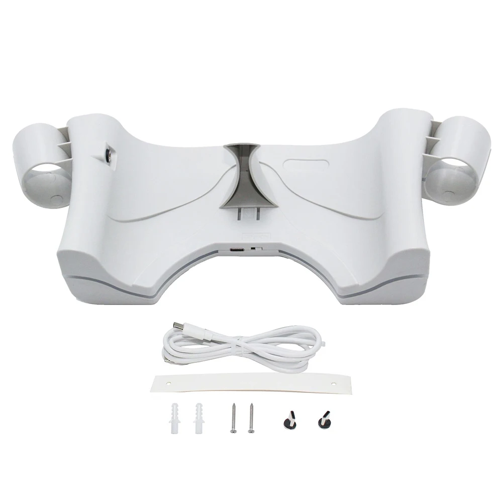 

Новинка 2022, зарядная подставка для гарнитуры виртуальной реальности для Oculus Quest 2, настольное настенное зарядное устройство, док-станция с м...