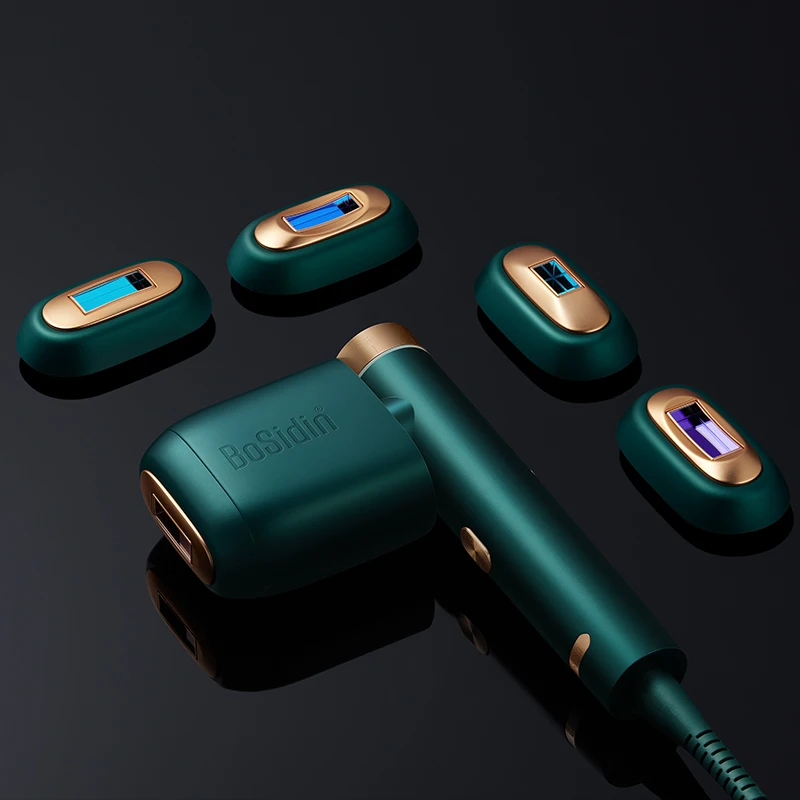 Портативный Эпилятор Bosidin Pro Ipl для удаления волос из АБС-пластика с 5 лазерными