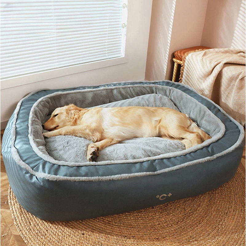 

Dog House Winter Warm Dog Bed Pet Supplies Four Seasons Universal Dog Cushion Winter Sleeping with Warm Sleeping Cushion