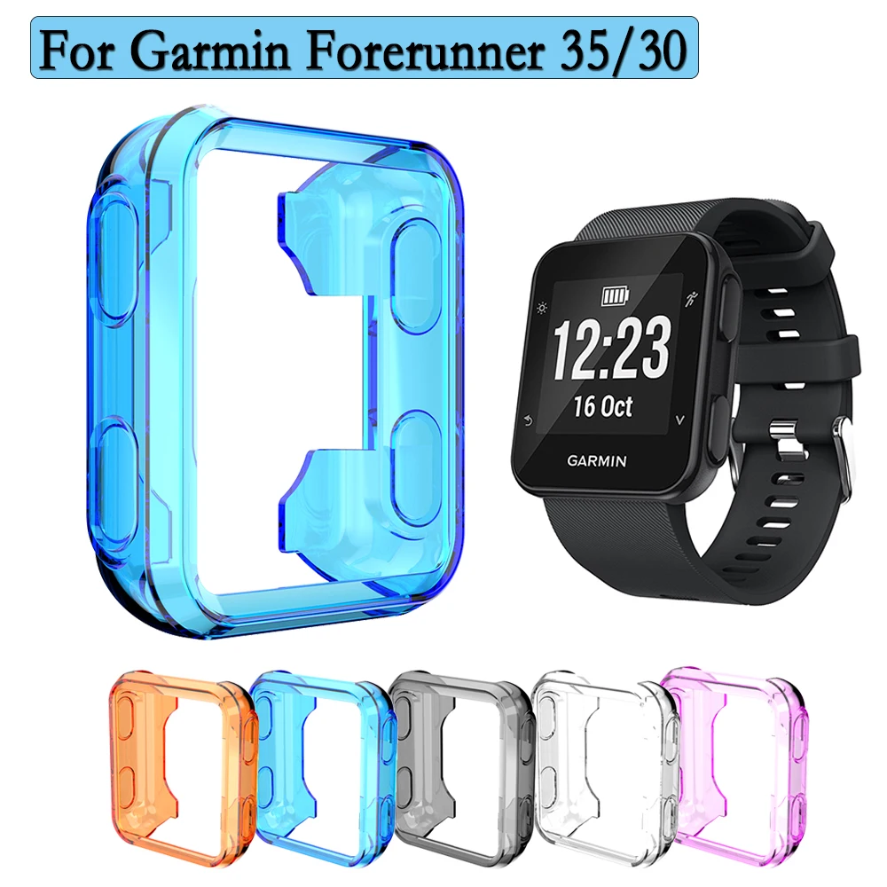 

Мягкая и прочная защитная крышка из ТПУ для Garmin Forerunner 35/30, аксессуары высокого качества