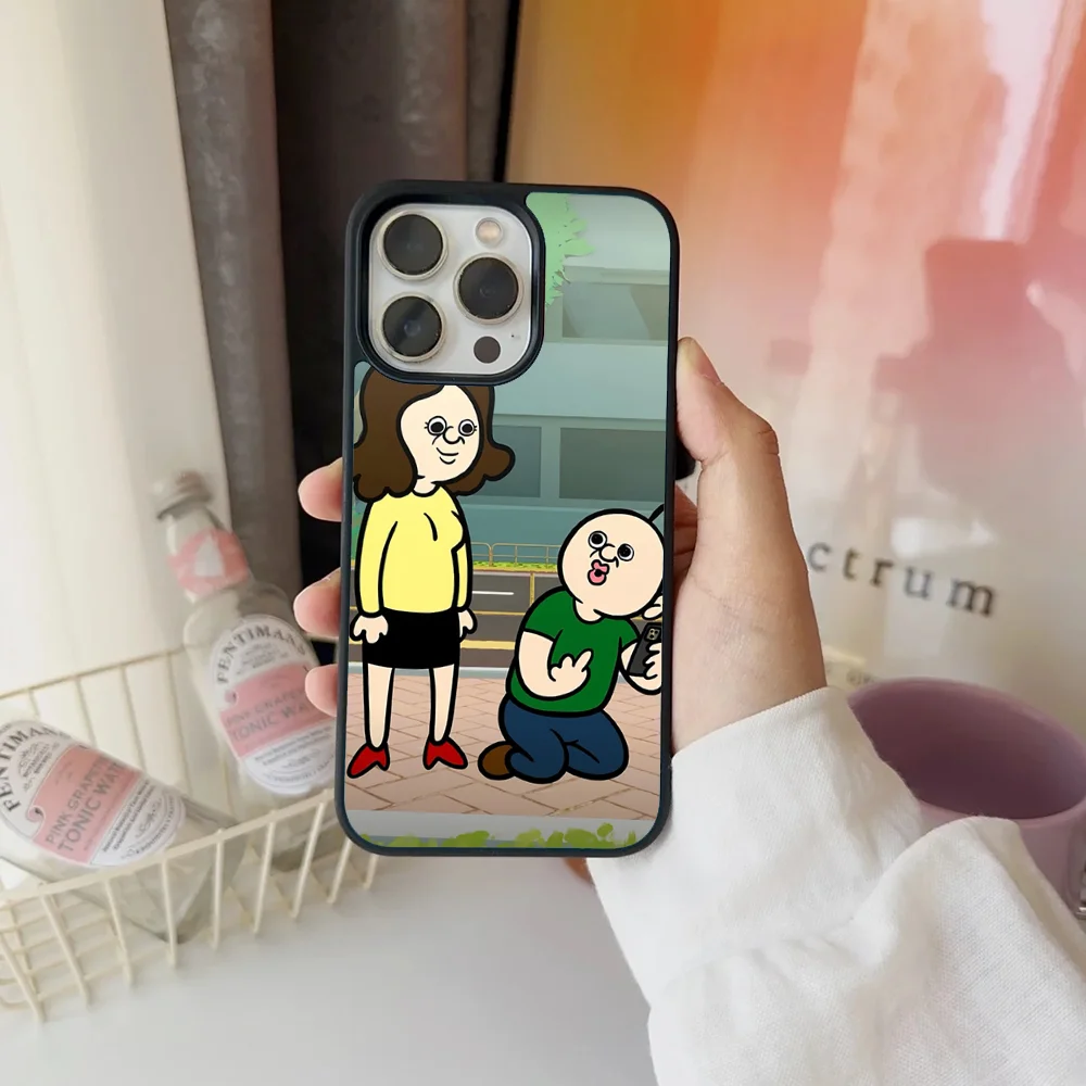 Милый мультяшный чехол Bbang для телефона IPhone 11 12 13 14 15 16 Plus Pro Max зеркальный