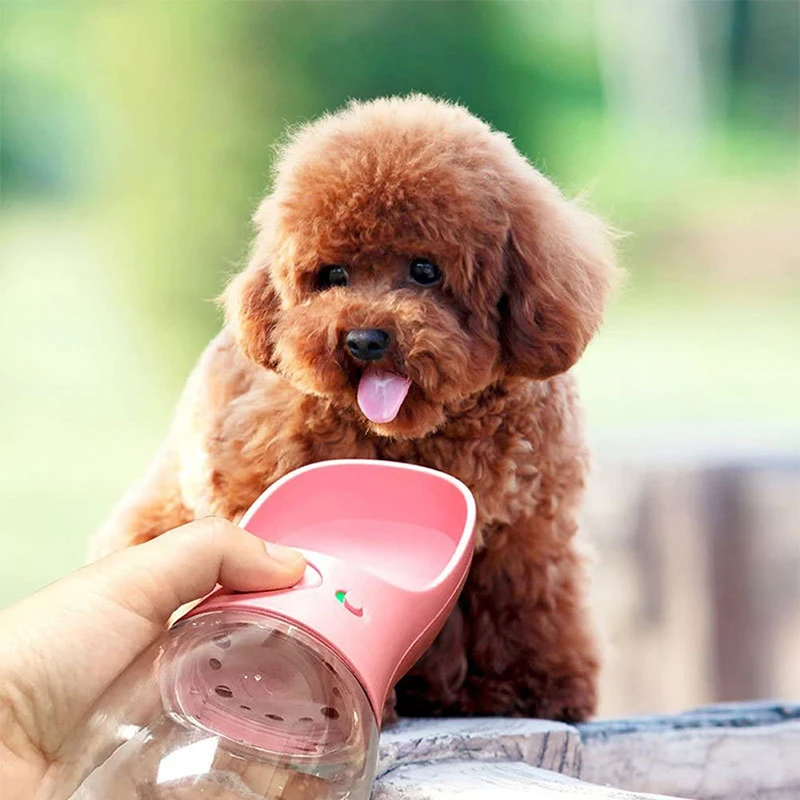 

Portable Puppy Cat Drinking Bowl Creative Puppy Water Dispenser Dogs Outdoor Travel Water Dispenser Feeder Pet's Hiking Supplies