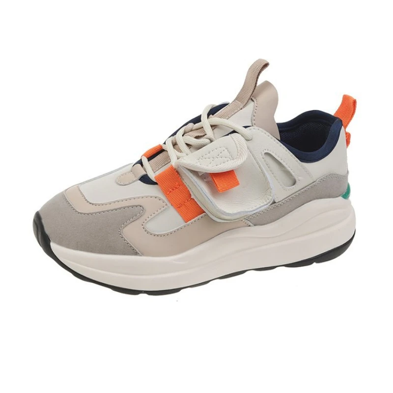 

2022 Sneakers Women Spring New Fashionable All-Match Casual Ins Trend Thick Sole For Ladies Shoes