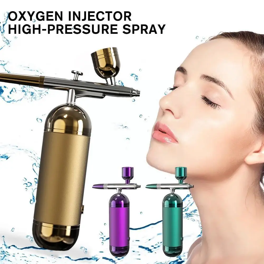 

High Pressure Spray Hand Held Facial Water Replenishing And Water Instrument Moisturizing Replenishing Oxygen Household F6V5