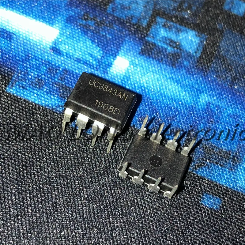 100 шт./лот UC3843 UC3843AN DIP-8 режим тока PWM модулятор Новый