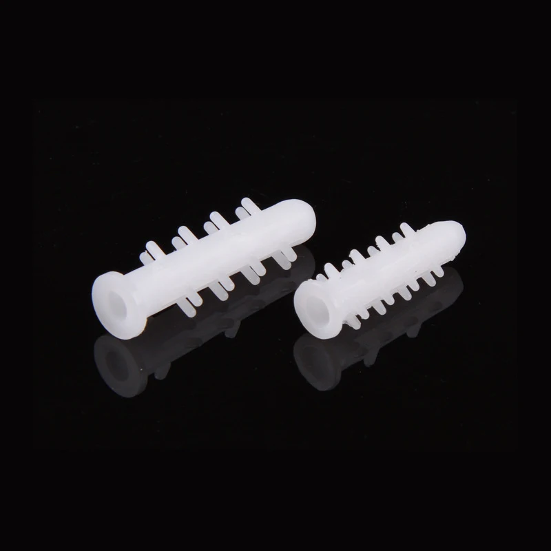 

6mm/8mm White Expansion Screw Plug Rubber Anchor Bolt