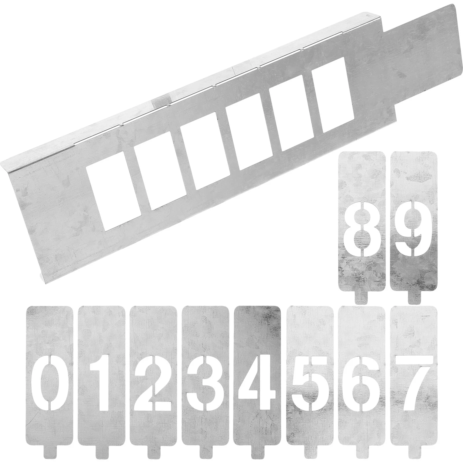 

Drawing Tool Painting Templates Number Metal Spray Card Slot Letter Molds Crafts