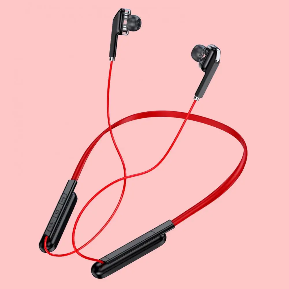

Bluetooth Wireless Magnetic Neckband Earphone 9D Stereo Sound Headphones Sport Wireless Neckband Headset for Running