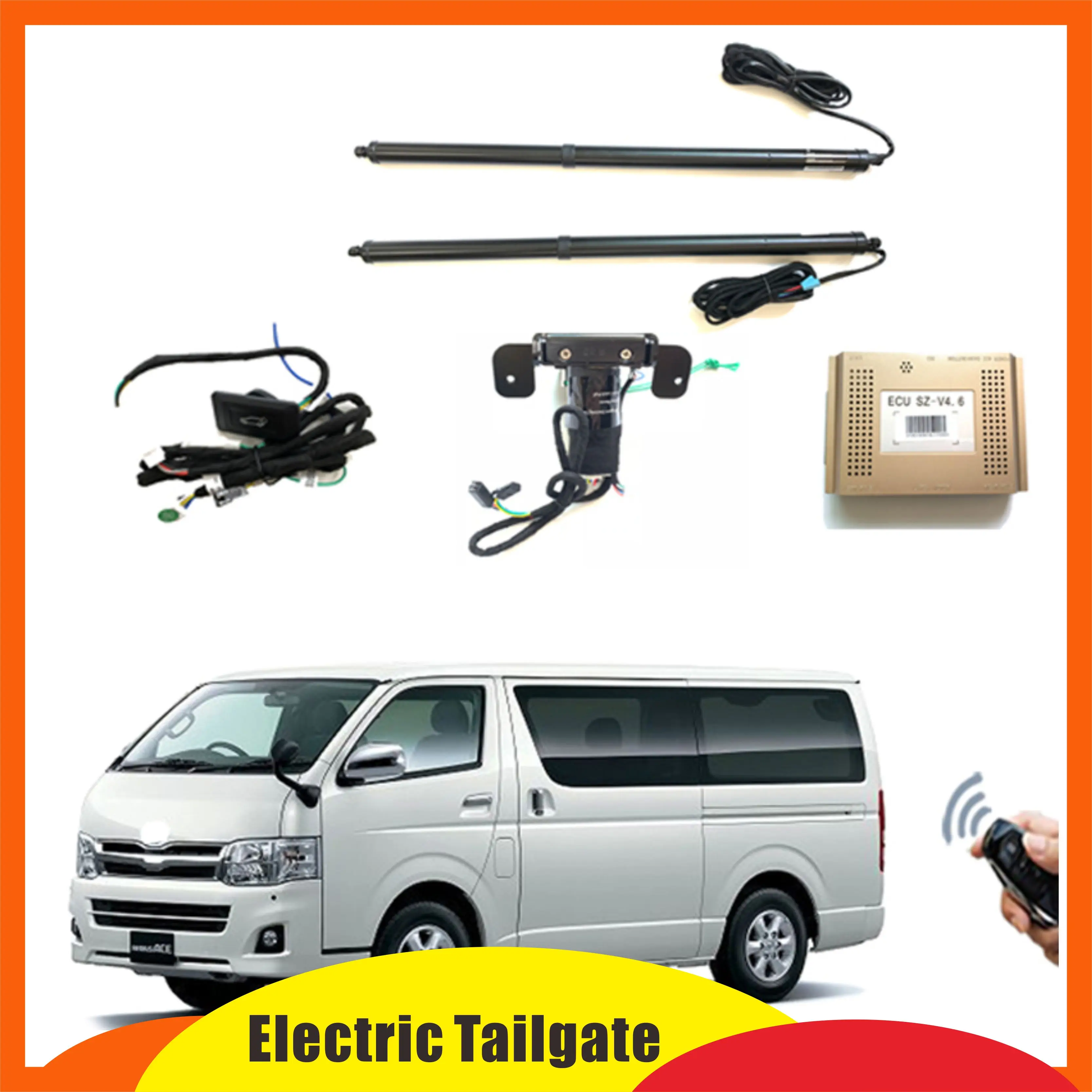 

For Toyota Hiace 2009-2020 Car Accessorie Intelligent Electric Tailgate Modified Car Trunk Support Rod Tail Door Switches Parts