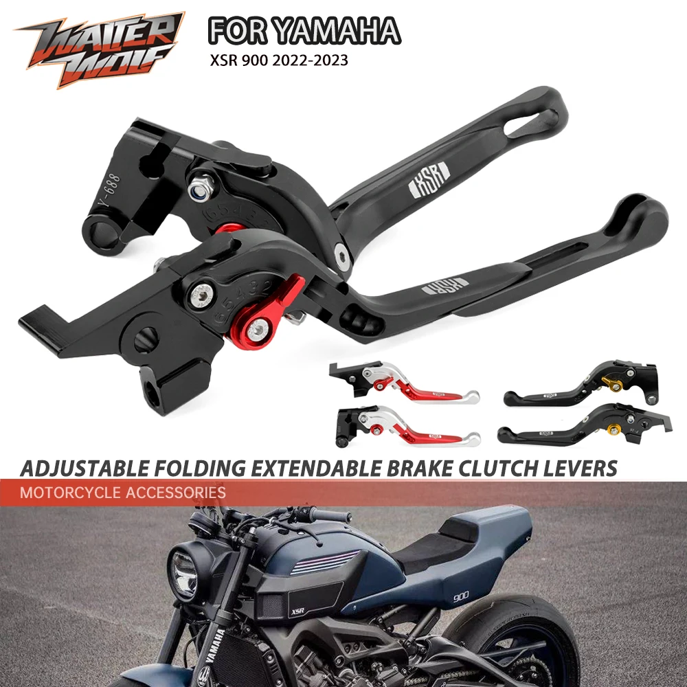 

Folding Extendable Brake Clutch Levers For YAMAHA XSR 900 XSR900 2022 2023 Adjustable Motorcycle Handle Brakes Lever