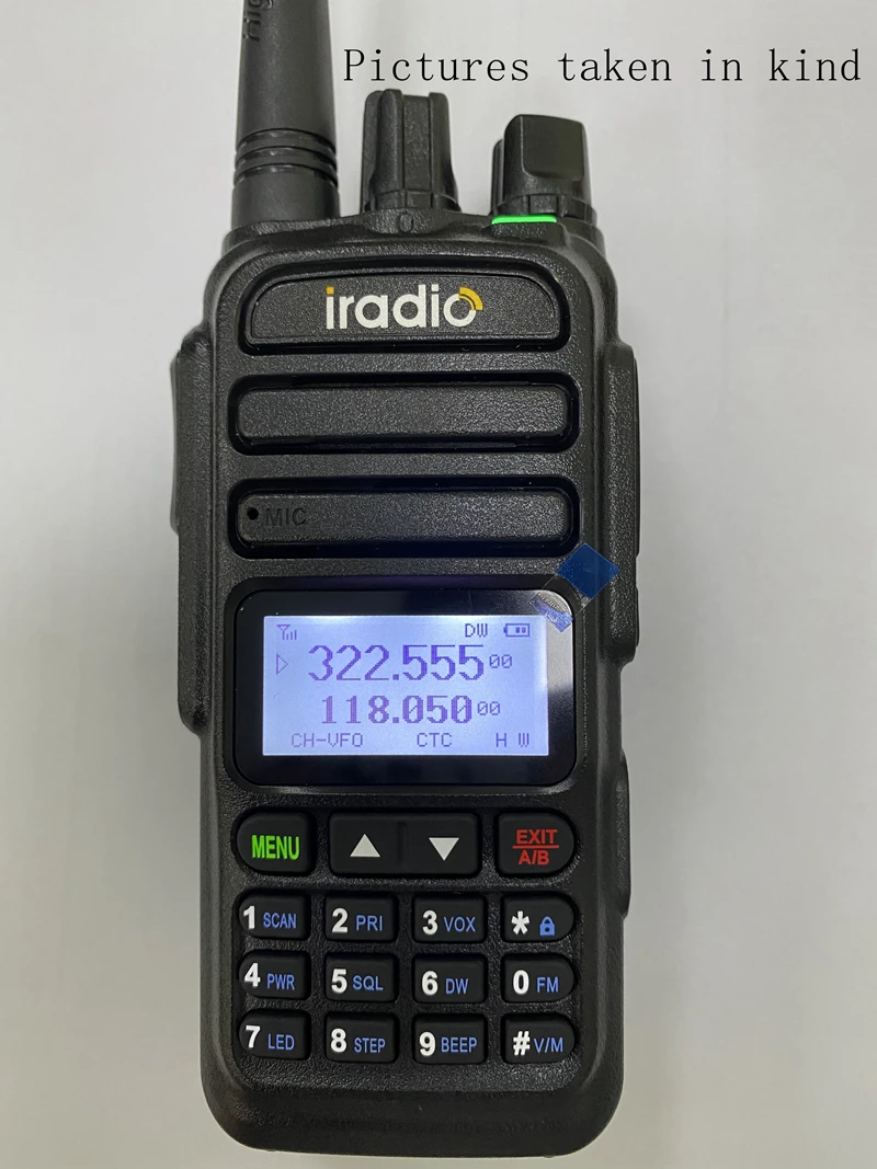 iradio UV-83  Walkie Talkie WALKI TALKI  baofeng Quad-band High Power CB Radio Vhf Uhf CB Ham Radio Upgraded of UV-82 Radio4.5