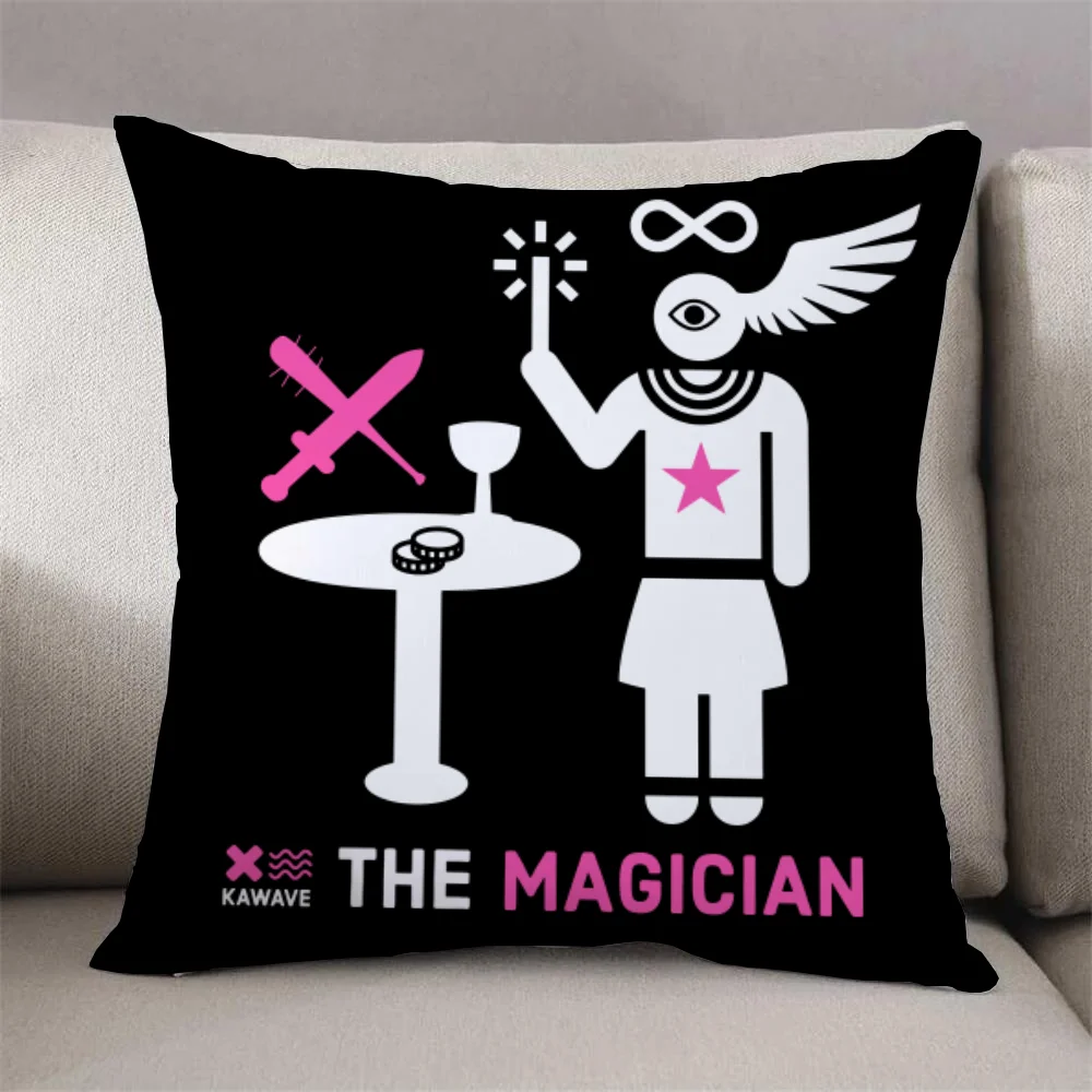 Декоративные наволочки на диванные подушки с ловкими лозунгами 40x40