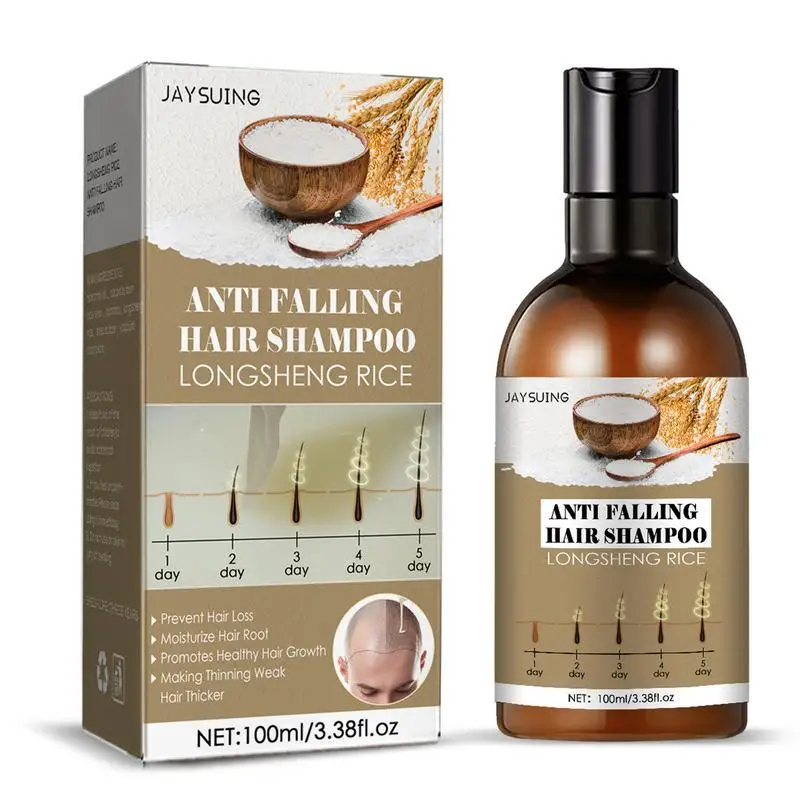 Anti Hair Loss Rice Shampoo Rice Soap For Hair Growth Shampoo Rice Proteins And For Thin And Fine Hair Infused With Rice Water &