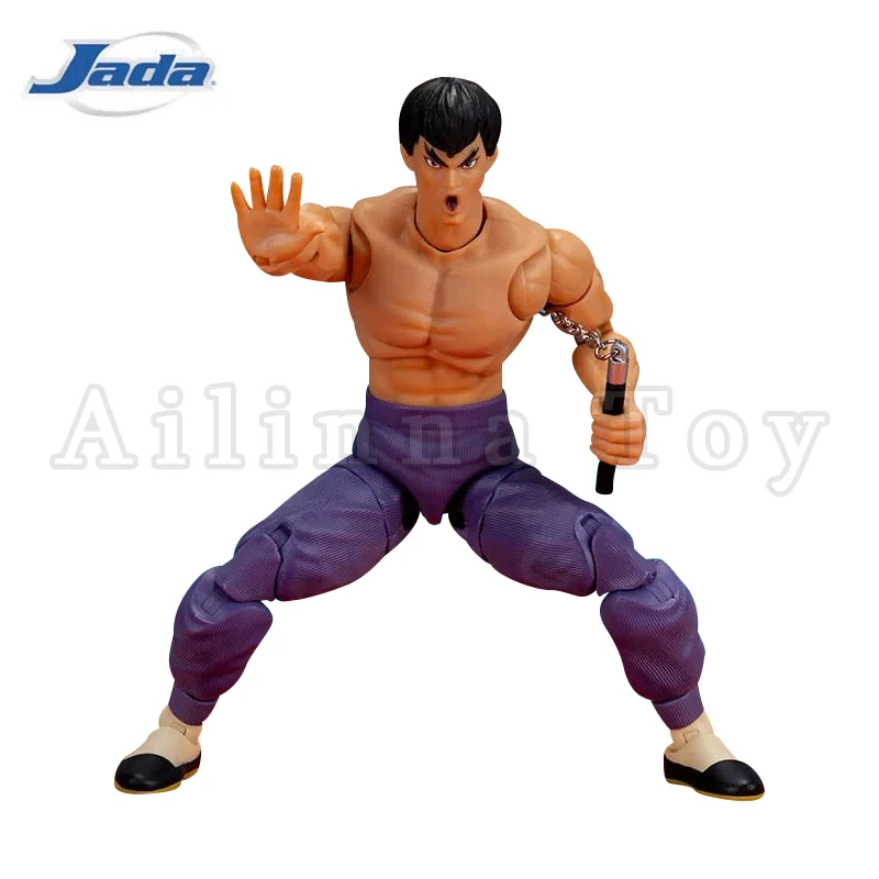 Фото Jada Toys 1/12 6-дюймовая экшн-фигурка Ultra Street Fighter II: The Final Challengers Fei Long Эксклюзивная аниме-модель №3