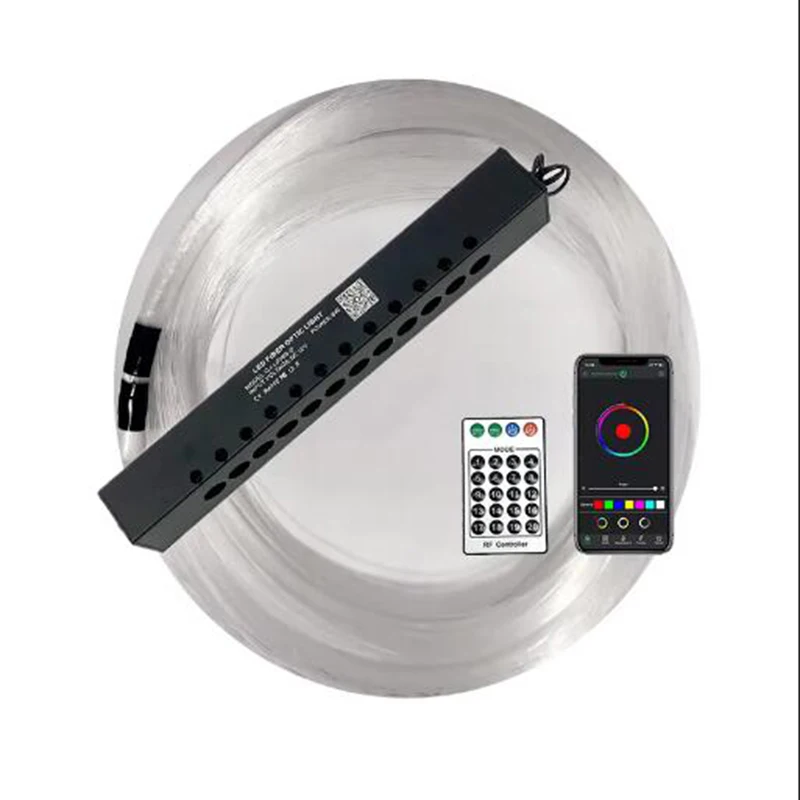 

Новый комплект оптоволокна с эффектом съемки звезд, 12 отверстий, светодиодный метеоритный светильник, двигатель с радиочастотным пультом дистанционного управления, потолок звездного неба, горячий