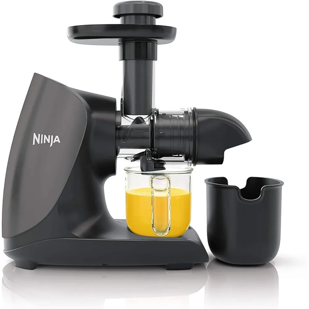 

Powerful Slow Juicer with Total Pulp Control & Easy Clean, Graphite (Renewed), BLACK, 13.78 in Lx6.89 in Wx14.17 in H