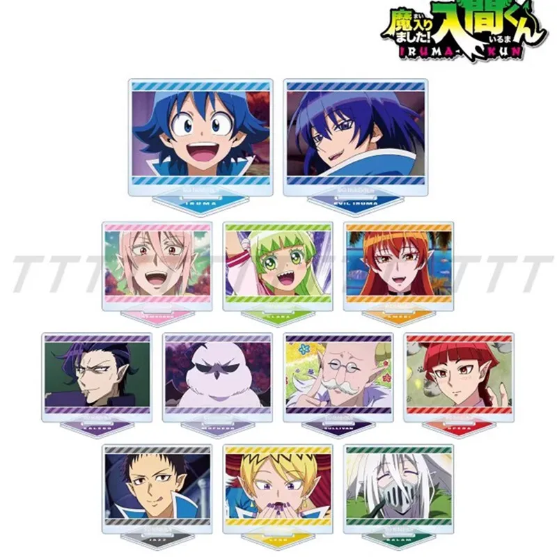 Игра Asmodeus Iruma акриловая кукла-подставка аниме Valac Clara фигурка модель тарелка