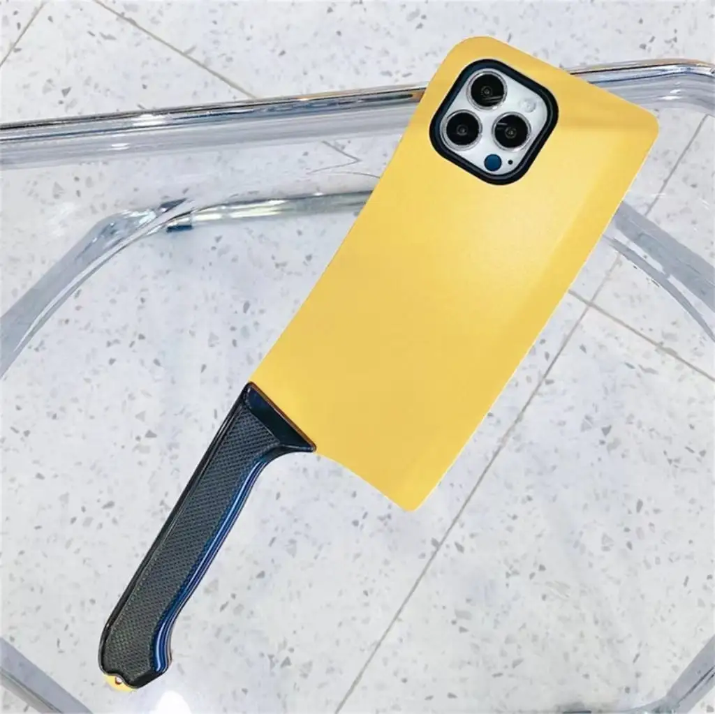 Забавный чехол для телефона с игрушечным кухонным ножом iPhone мини-чехол iPhone14 13 12