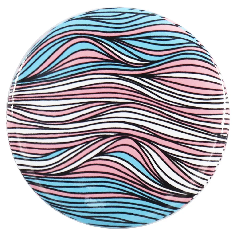 Тонкий прозрачный флаг декоративная индивидуальная гордость круглая булавка