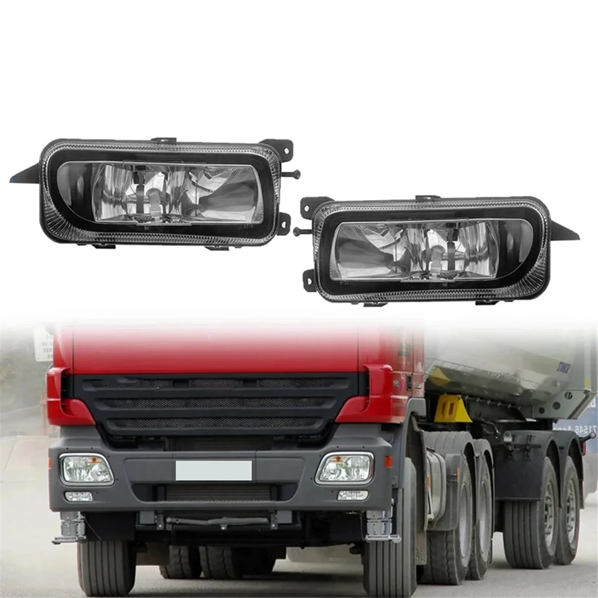 1 пара светодиодных противотуманных фар переднего бампера в сборе A 9438200156 9438200056