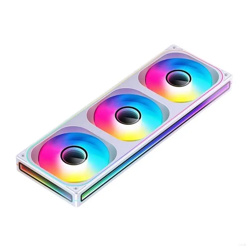 Фото G6DD Advanced 120 240 360 Однокорпусный вентилятор Вентилятор с RGB-подсветкой 1/2/3 x 120 мм Конструкция с высоким статическим №2