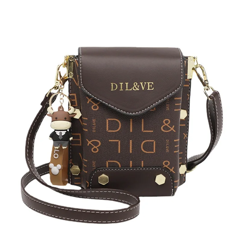 

Brand Designer Women's Bags 2022 New Fashion Print Single Shoulder Crossbody Bag Ladies Casual Mini Purse Female Bags y2k