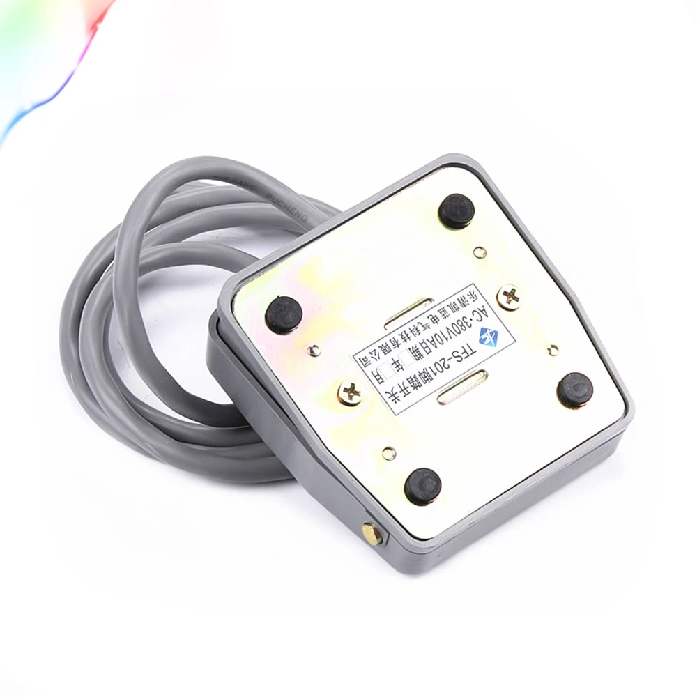 Foot Switch New Electric Power SPDT TFS-201 Pedal Momentary Control 2M Wire 10A 220V |